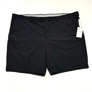 TOMMY BAHAMA Big Men's Golf Shorts Chip Shot Black Sz 54" RG x 9" NWT $125 - Picture 1 of 4