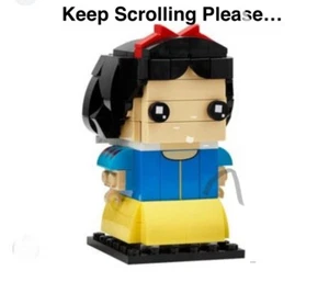 LEGO 40622 Brickheadz Schneewittchen 191 NUR versiegelte Tüte aus Disney’s Celebration - Bild 1 von 3