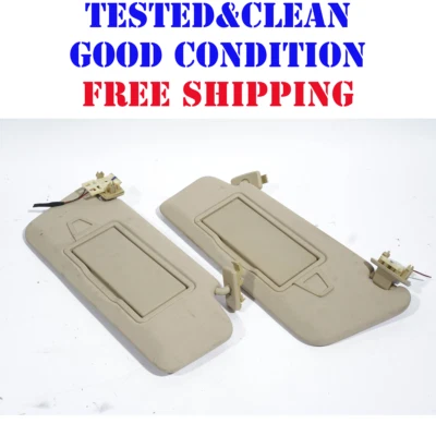 2008 - 14 MERCEDES C300 SUN VISOR LEFT & RIGHT SET OEM - Image 1 of 4
