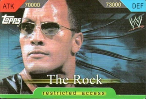 Konami Insider Topps 2006 juego de cartas de acceso restringido The Rock - Imagen 1 de 1