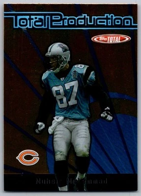 2005 Topps Total Production Muhsin Muhammad Chicago Bears #TP4 - Image 1 of 2