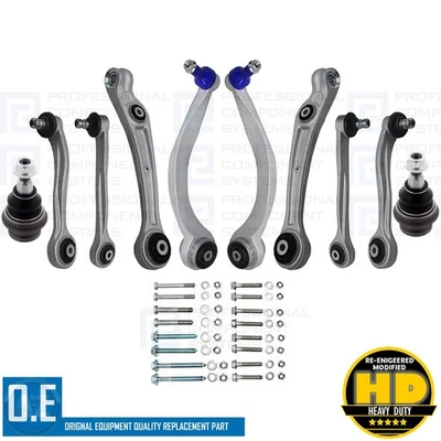 FOR AUDI A8 S8 D4 4H FRONT UPPER LOWER SUSPENSION WISHBONES ARMS LINKS  JOINTS - Image 1 of 4