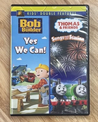 Thomas & Friends Songs from the Station / Bob the Builder Yes We Can 2-DVD Rare! - Image 1 of 4
