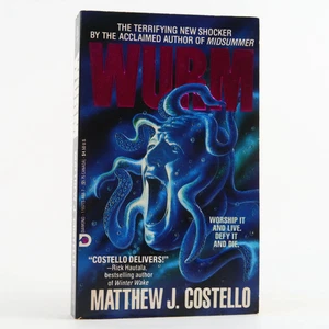 Wurm by Matthew J. Costello, 1st Printing (Diamond, 1991) Paperbacks From Hell - Picture 1 of 5