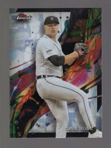 2024 Topps Finest Tarik Skubal #33 Common Refractor - Picture 1 of 2