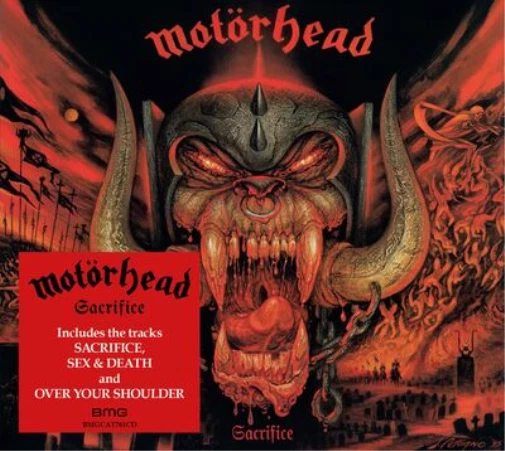 Motorhead 'Sacrifice' CD Digipack - Nouveau et Scellé