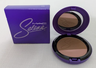 MAC Cosmetics Selena TECHNO CUMBIA Powder Blush Duo Full Size 0.35 oz New in Box - Image 1 of 4
