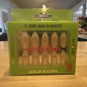 PaintLab Reusable Press-On Gel Nails Kit, French Chrome, 30 Count/New - Picture 1 of 4