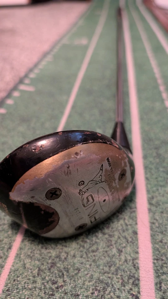 Vintage Ping Golf Eye 2 1 Wood Driver ZZ Lite Steel Shaft Regular Flex LEFT 43” - Image 1 of 4