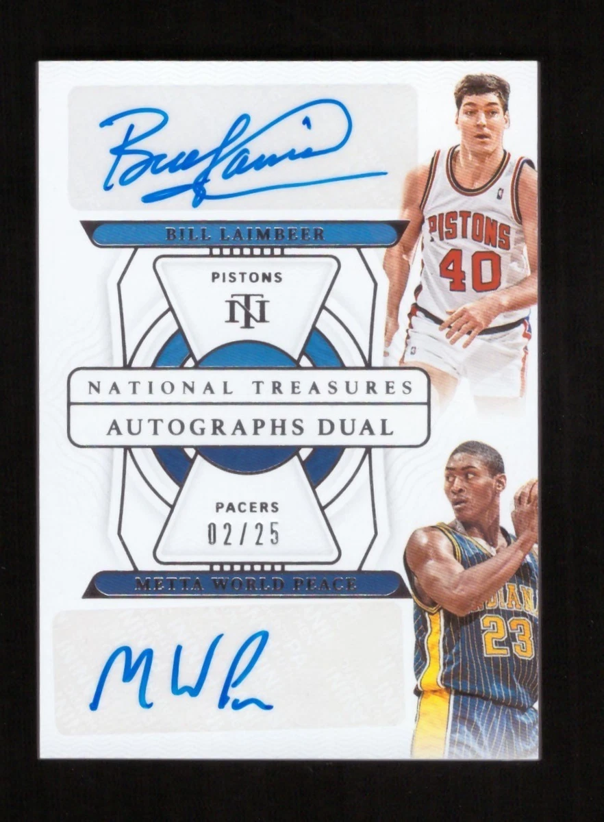 NBA METTA WORLD PEACE AUTO Ron Artest 2022-23 PANINI Chronicles