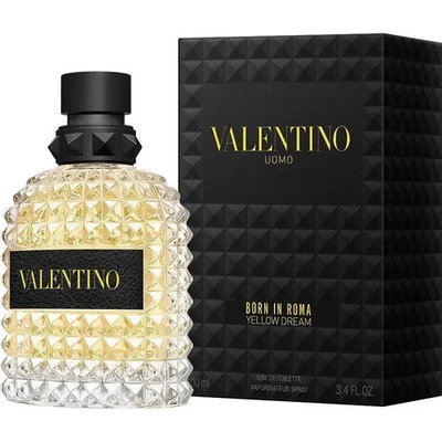 VALENTINO UOMO BORN IN ROMA YELLOW DREAM 100mL EDT - Men - Sealed - image 1 of 4