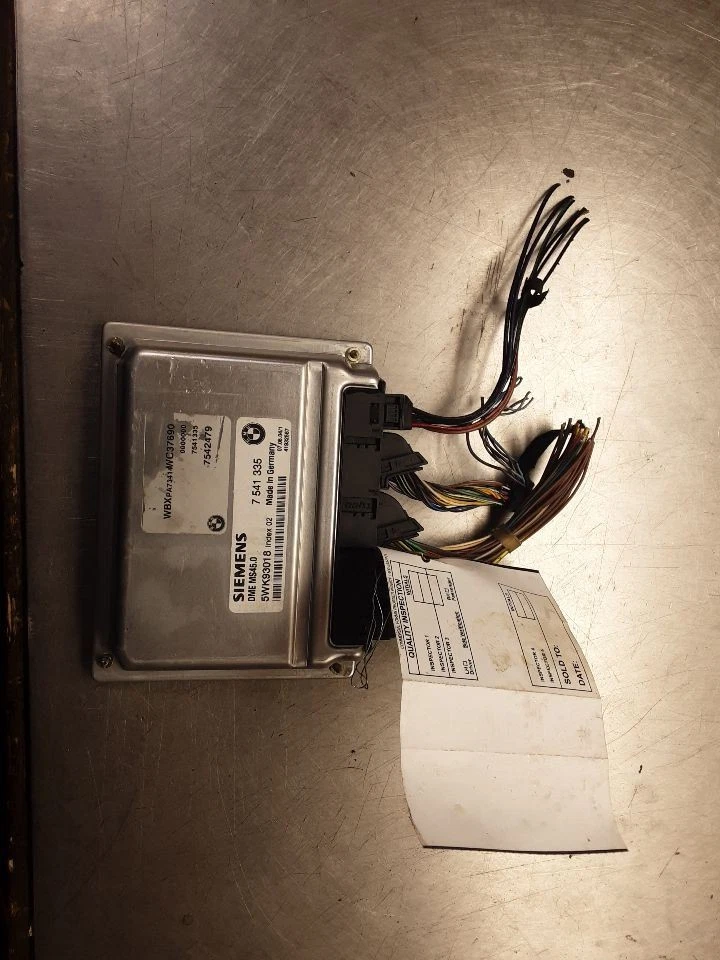 Engine ECM Electronic Control Module 2.5L Fits 04-05 BMW X3 592968 - Изображение 1 из 4