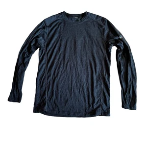Men's Kuhl Stellr 100% Merino Baselayer, Reinforced Shoulders, Charcoal, Size M - Picture 1 of 8