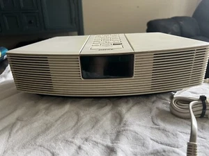 Bose Wave Radio II Music System With Cord Almond Tested Works Good - Picture 1 of 9
