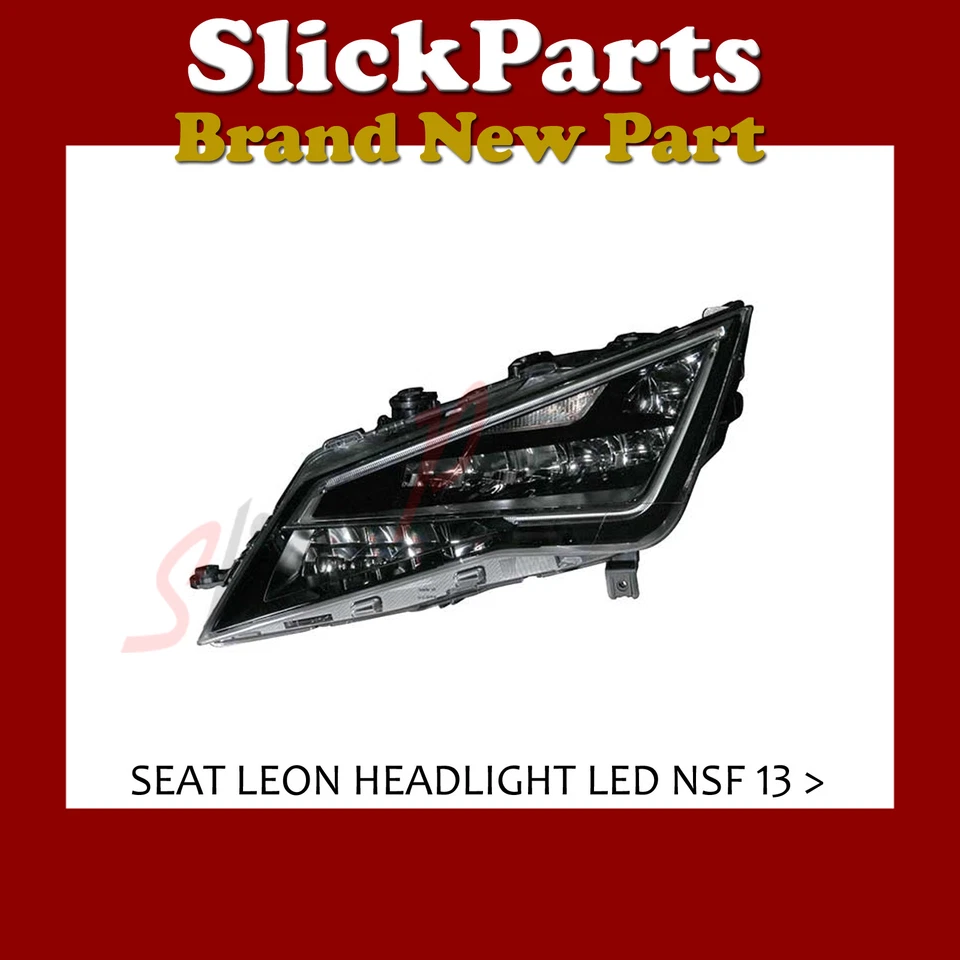 Faro SEAT LEON LED 2013 2014 2015 2016 2017 lado del pasajero   Foto 1 de 1