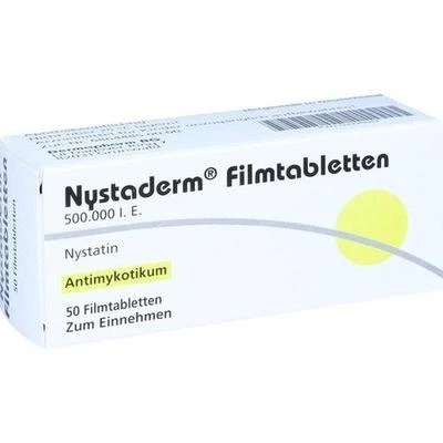 DERMAPHARM AG NYSTADERM Filmtabletten 50 St PZN 3936682