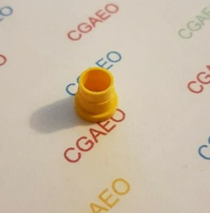 1 X Lego 424 Technic Hub / Handle 1 x 1 - Yellow - Imagen 1 de 1