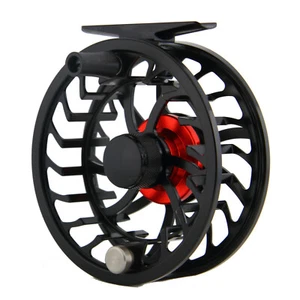 Maxcatch HVC wasserdichte Rolle zum Fliegenfischen, 3/4/5/6/7/8/9/10wt, schwarz, silber - Bild 1 von 10