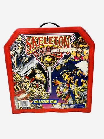 Skeleton Warriors Collector Case Tara Toy Corp: 1994 storage action figure Cover