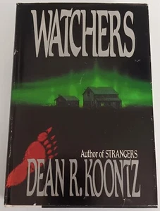 *Watchers* by Dean R. Koontz-1st Edition 1st Print-1987-Vintage Hardcover & DJ - Picture 1 of 11