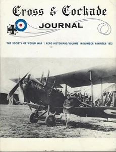 CROSS & COCKADE Journal Vol 14 # 4 (Winter 1973) Society of WWI Aero Historians - Picture 1 of 1