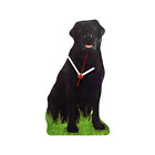 Black Labrador Clock - Black Labradors - Black Lab Clock -Black Lab Clocks D24a