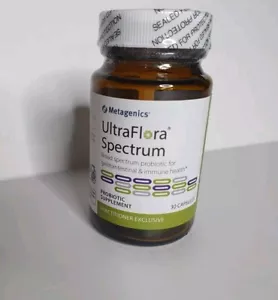 Metagenics UltraFlora Spectrum, 30 Capsule Sealed - Exp. 07/2025 - Picture 1 of 3