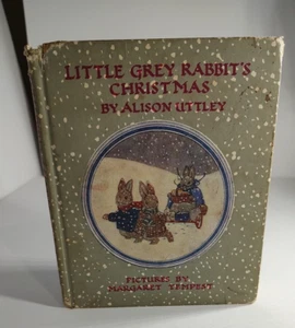 C. 1967 Little Gray Rabbits Christmas by Alison Uttley Children's Book Printed - Imagen 1 de 20