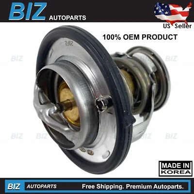 ⭐OEM⭐ Thermostat for 2015-21 Hyundai 16-22 Kia 2.4L Various Models #25500-2GGA0 - Image 1 of 4