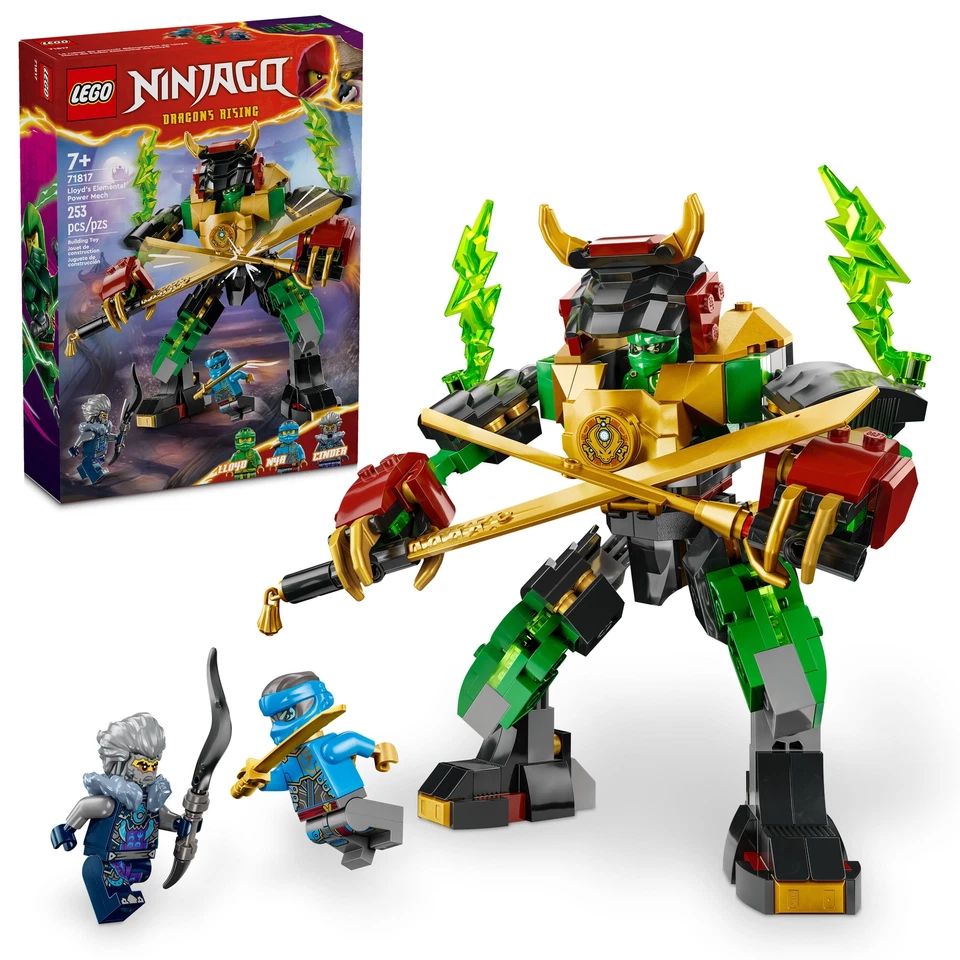 LEGO NINJAGO: Lloyd's Elemental Power Mech (71817)