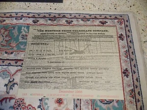 Dezember Kalender POSTERDRUCK Western Union Telegraph Kitty Hawk von Debbie Russ - Bild 1 von 4