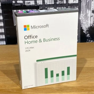 🟢 Microsoft Office 2024 Home and Business Windows 11 MacOS Sequoia Oryginał - Zdjęcie 1 z 24