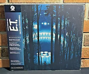 E.T. THE EXTRA TERRESTRIAL - Soundtrack, Ltd 40th Anni 180G 2LP BLUE MOON VINYL - Picture 1 of 10