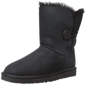 UGG MUJER BAILEY BOTÓN NEGRO 5803 MUJER TALLAS EE. UU. - Imagen 1 de 3