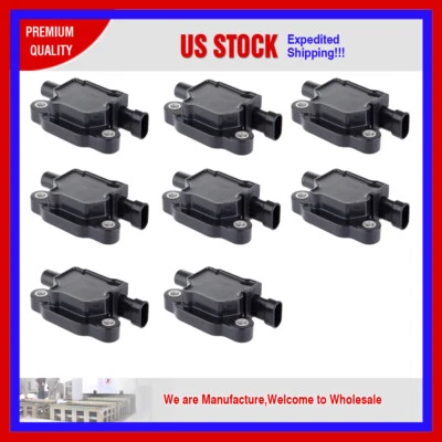 8PC IGNITION COIL UCA413 FOR GMC SIERRA1500 6.0L V8 2008 2009 2010 2011 2012 - Image 1 of 4