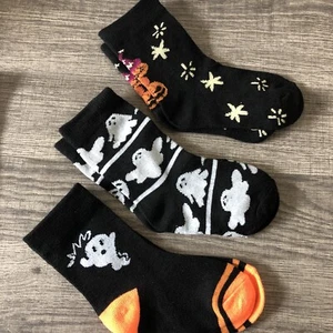 Bundle Of Three Pair Halloween Socks Size Small NWOT - Picture 1 of 5