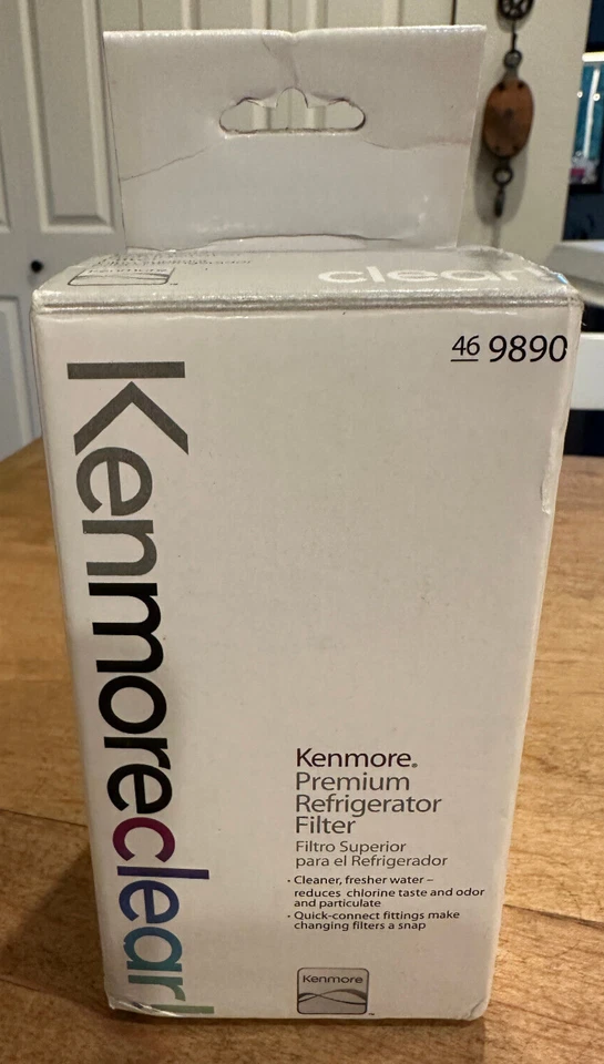 Genuine KenmoreClear Premium Refrigerator Water Filter 469890 Genuine OEM Part - Image 1 of 1