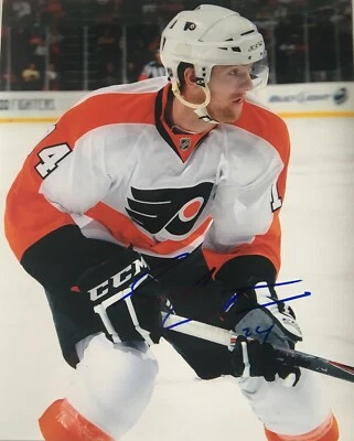 Foto 8x10 firmada por Sean Couturier Philadelphia Flyers  Foto 1 de 2