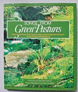 1988 SONGS FROM GREEN PASTURES ~ prayer meditations & Psalms by Edith Schaeffer - Imagen 1 de 8