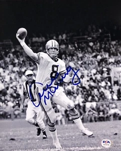 Archie Manning Signed Autographed 8x10 Photo Ole Miss Rebels Psa/Dna - Picture 1 of 2