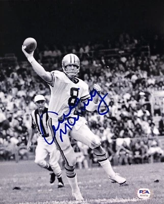 Archie Manning Signed Autographed 8x10 Photo Ole Miss Rebels Psa/Dna - Image 1 of 2