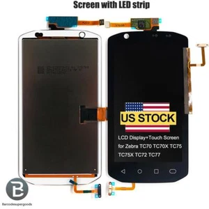 LCD Display+Touch Screen for Zebra TC70 TC70X TC75 TC75X TC72 TC77 USA - Picture 1 of 12