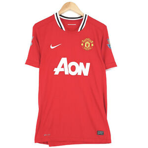 Manchester United 2011 2012 Heim Fußball Trikot Nike Cleverley #23 M