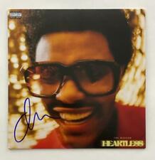 THE WEEKND SIGNED AUTOGRAPH 7" SINGLE ALBUM VINYL RECORD HEARTLESS - VERY RARE!