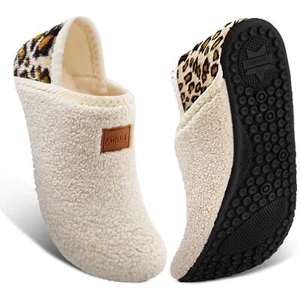 House Slippers for Women Men Indoor Barefoot Slippers Socks Furry Slip on Hou... - Picture 1 of 7