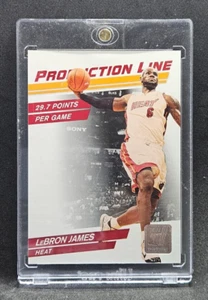 LeBron James RARE 2010 Heat Card - Production Line /999 - Bild 1 von 3