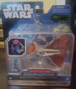 Star Wars Micro Galaxy Squadron - Asajj Ventress's Ginivex Starfighter - Picture 1 of 2