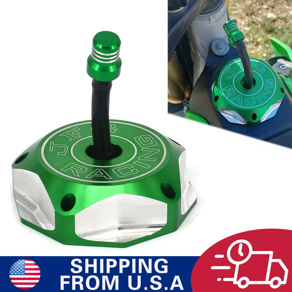 Gas Cap Fuel Tank Cap Fit for KLX110 KLX110L 2010-2025 KLX140 KLX140L 2008-2025 — 第 1/4 张图片