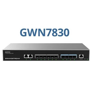 Grandstream GS-GWN7830 Aggregation Switc 6xSFP 4xSFPplus 2xGigE - Image 1 of 2