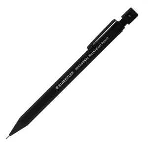 STAEDTLER HEXAGONAL Mechanical Pencil Clean Black 925 77-05B - Picture 1 of 9